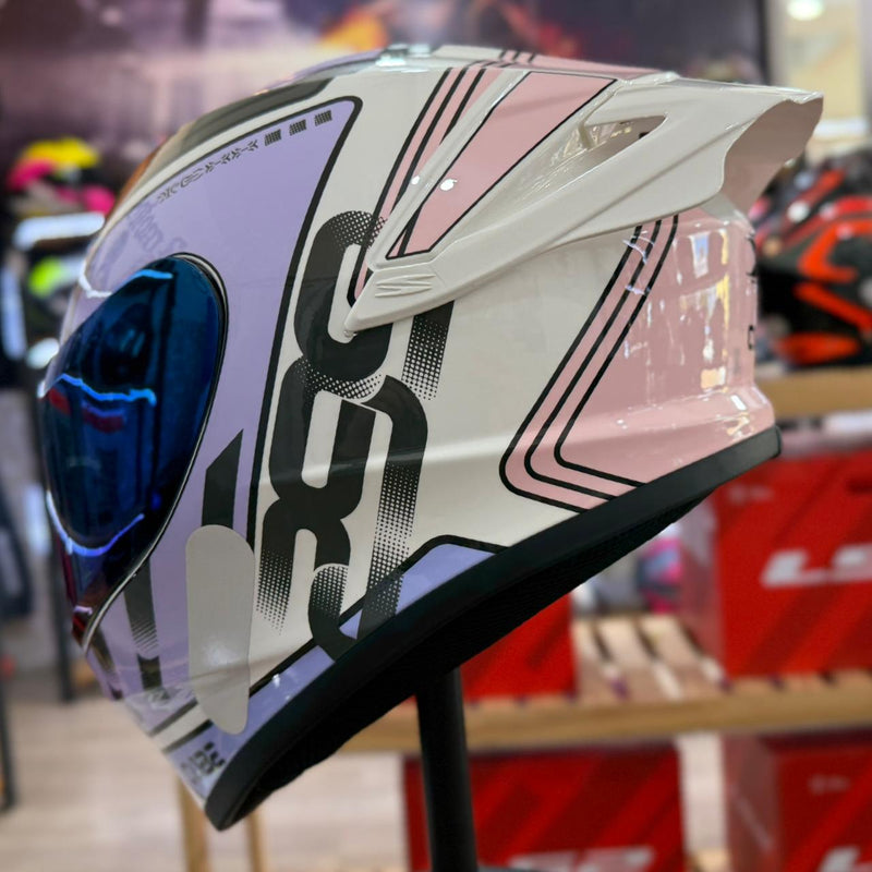 CAPACETE TEXX, SPIHE CUBE ROSA LILAS BRANCO