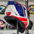 Capacete ORIGINE DINAMO GALAXI BLUE RED WHITE GLOSS