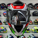 Capacete ORIGINE DINAMO STAR REV GREEN RED BLACK