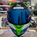 CAPACETE NORISK FLOW RUN BLK/WHT