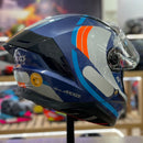 Capacete AXXIS PANTHER SV TRIBUTE C7 BLUE GLOSS