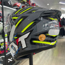 CAPACETE KYT STRIKER 2v FLAMING NARDO GREY BLUE