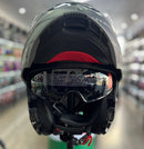 Capacete TEXX ESCAMOTEAVEL KRATOS CYBER CINZA FOSCO
