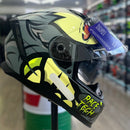 CAPACETE RACE TECH VOLT FERA CINZA FOSCO