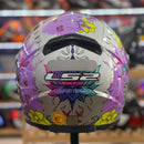 CAPACETE LS2 FF358 DREAMCATCHER SILVER YELLOW