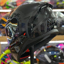 Capacete ASX CITY SOLID PRETO BRILHO