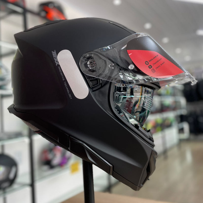 Capacete Texx  KAIMAN SOLID PRETO FOSCO