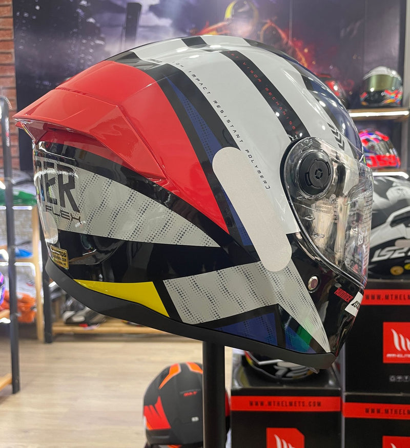 Capacete Axxis HUMMER B FLEX E0 WHITE GLOSS