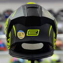 Capacete ORIGINE DINAMO FIGHTER FLUO YELLOW BLACK MATT