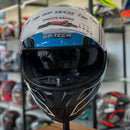 Capacete GP TECH ULTRA SV FUTURE AZUL E PRETO