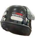 Capacete EBF AUTOMÁTICO SOLID Preto Brilho