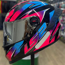 Capacete LS2 FF358 PRO AIRLINE BLUE PURPLE