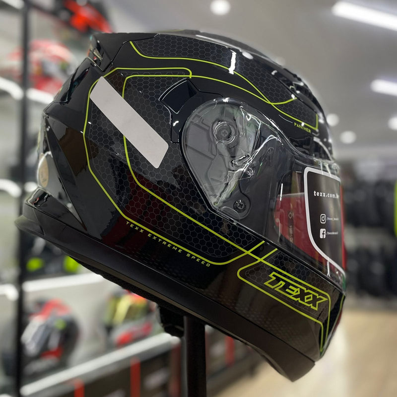 Capacete Texx STRIKE PANTHER VERDE