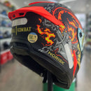 Capacete NORISK ROCK MORTAL KOMBAT SCORPION ORANGE