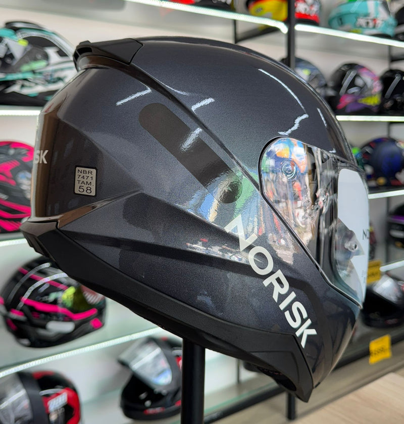 Capacete Norisk RAZOR SOLID TITANIO
