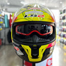 Capacete LS2 STREAM II FF808 TIGER ALDEGUER HV YLW/PINK