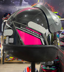 Capacete EBF Automático Bolt, Preto Rosa