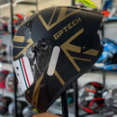 Capacete GP TECH SENSE UK DOURADO FOSCO