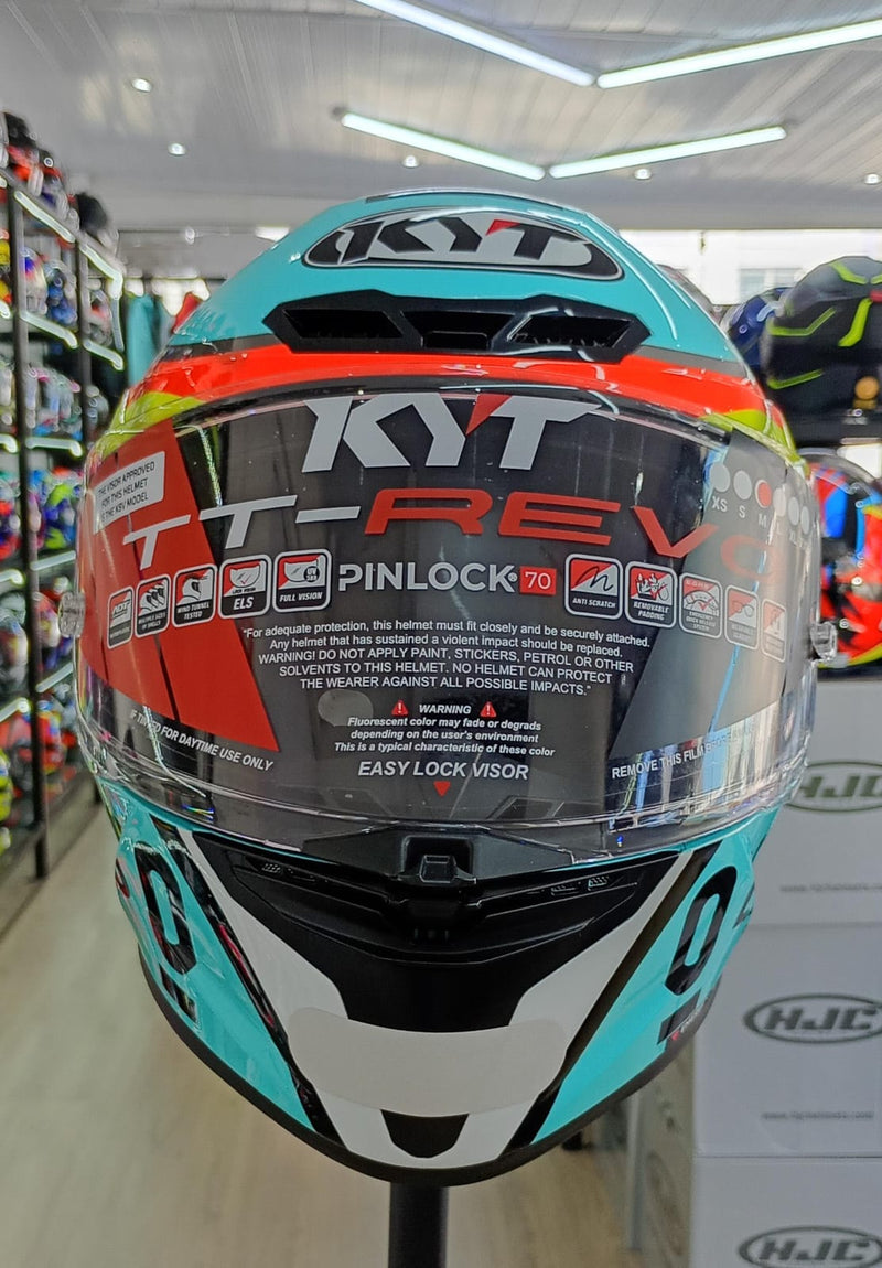 Capacete KYT TT REVO LEOPARD SPANIARD