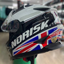 Capacete Norisk FF302 SOUL II GRAND PRIX UNITED KINGDOM