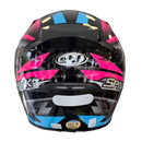 Capacete SPARK OROC Azul e Rosa