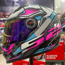 Capacete LS2 FF358 XDRON CYAN