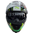 Capacete Norisk FF302 Soul Control Factor Black Yellow