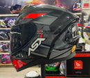Capacete Sportivo ASX City Start Grafite e vermelho