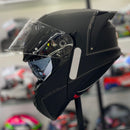 CAPACETE GP TECH A128 SV PULSE ARTICULADO MONO FOSCO