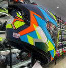 CAPACETE PEELS ICON 23 ACTION AZ FOSCO AMARELO