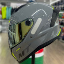 Capacete MT STINGER 2 SOLID A12 GREY GLOSS PREMIUN