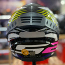 CAPACETE LS2 FF358 PRO ESTELLAR BLK/YELLOW