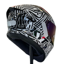CAPACETE KYT TT COURSE ESPARGARO WINTER TESTE 2020 BRILHO