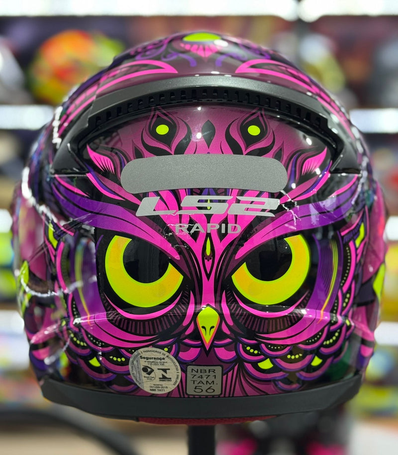 Capacete LS2 FF353 Rapid Athena Pulple