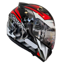 Capacete SPARK OROC Preto e Vermelho