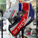 Capacete GP TECH ULTRA SV START SV AZUL E VERMELHO