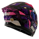 CAPACETE NORISK FLOW PULSE PURPLE PINK  + BRINDE VISEIRA COLORIDA e AEROFOLIO