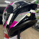 Capacete GP TECH PILOT MOTION PRETO ROSA