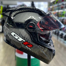 Capacete FW3 GTRACING DESIGN CARBON FIBER PRATA