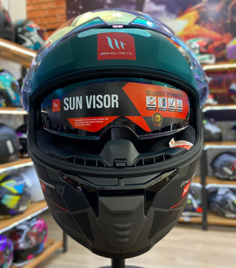CAPACETE MT THUNDER 4 LUMINENCE D1
