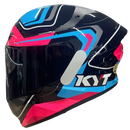 CAPACETE KYT TT COURSE OVERTCH BLACK PINK