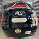 Capacete F-9 HG MATCH PRETO VERMELHO