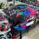 Capacete Aberto FW3 X Open Up Fox Rosa