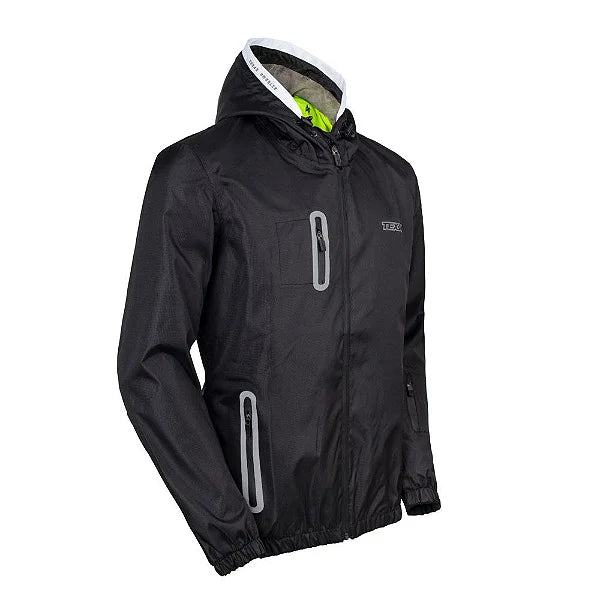 JAQUETA TEXX CORTA VENTO NEON V2 PRETO