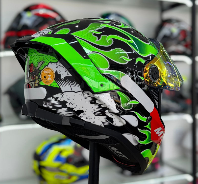CAPACETE MT THUNDER 4 SV YAMANAKA B6 GLOSS
