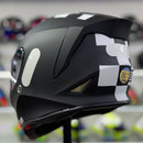 Capacete ORIGINE DINAMO CONTEST WHITE BLACK