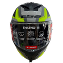 Capacete LS2 RAPID III HYPER MATTE BLACK / HV YELLOW