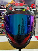 Capacete LS2 FF358 Starwar Vermelho e branco