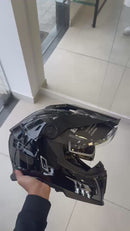 CAPACETE BIEFFE, B-TRAIL AUTHENTIC PRETO/GRAFITE