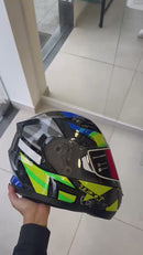 Capacete Texx STRIKE TRENTO AMARELO VERDE